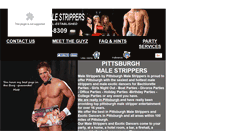 Desktop Screenshot of pittsburghmalestrippers.com